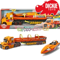 Dickie Toys Камион с моторна лодка 203747009
